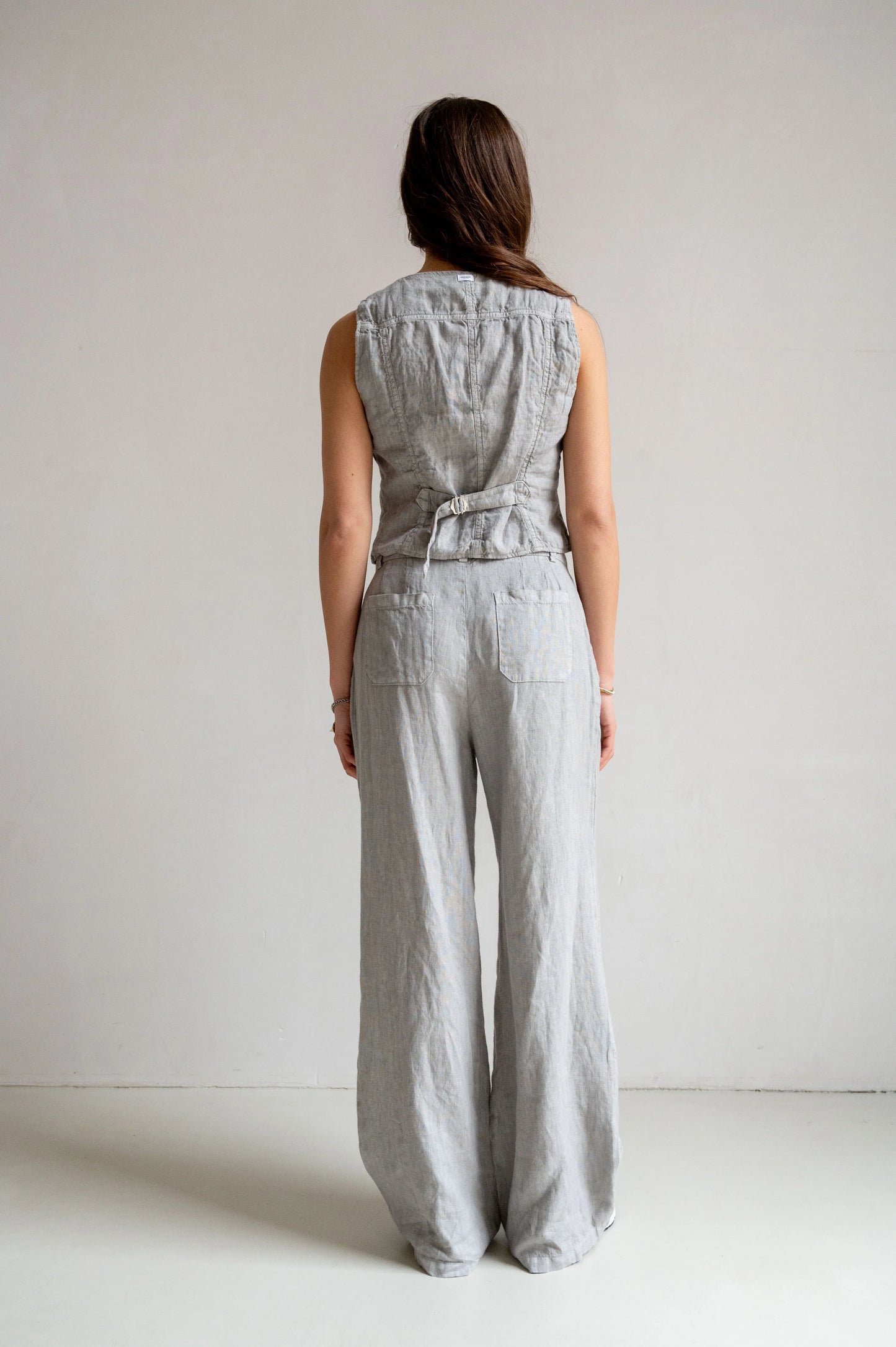 Penn & Ink | Waistcoat - Cool Grey (S25Z750LTD)