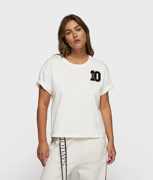 10Days | Thick Cotton Tee 10 - Ecru (20-741-5203)