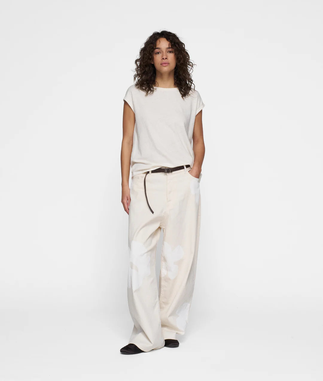 10DAYS | Tee Linen - 1002 ecru