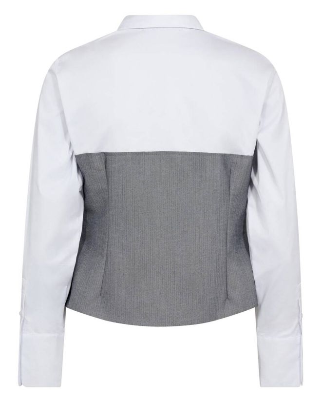 Co'Couture | Pollycc Corsage Mix Shirt