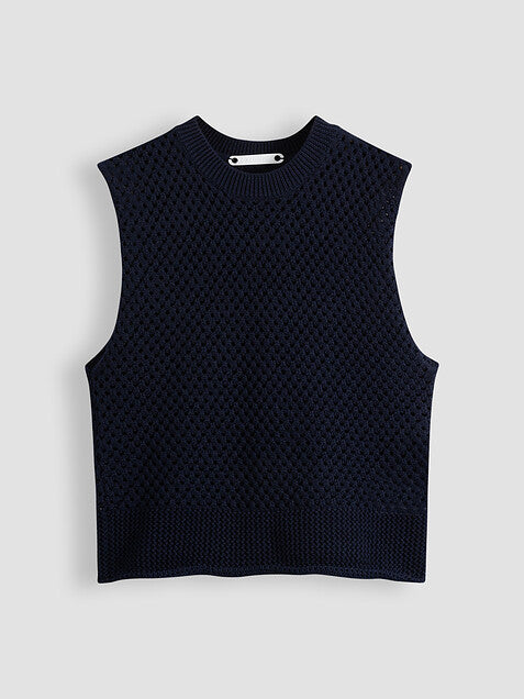Co'couture | Halycc Hole Knit - Navy