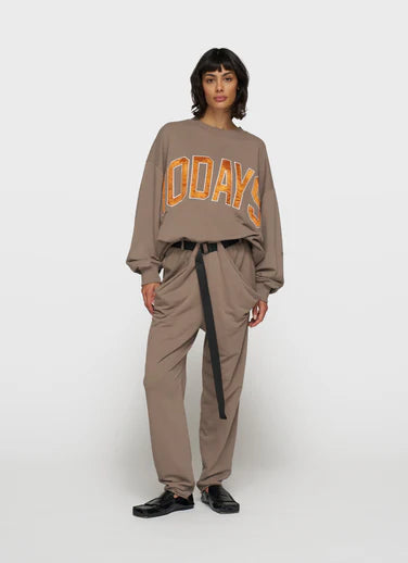 10DAYS | Pleated Belt Jogger - Moonrock (20-007-5204)