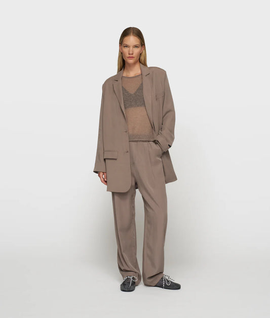 10DAYS | Flowy Pants Lyocell - Moonrock (20-034-5204)