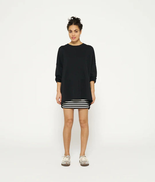 10Days | LA Fleece Sweater - Black