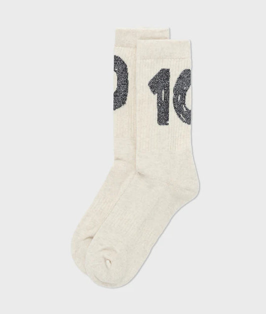 10Days | Socks 10 - Soft White Melee