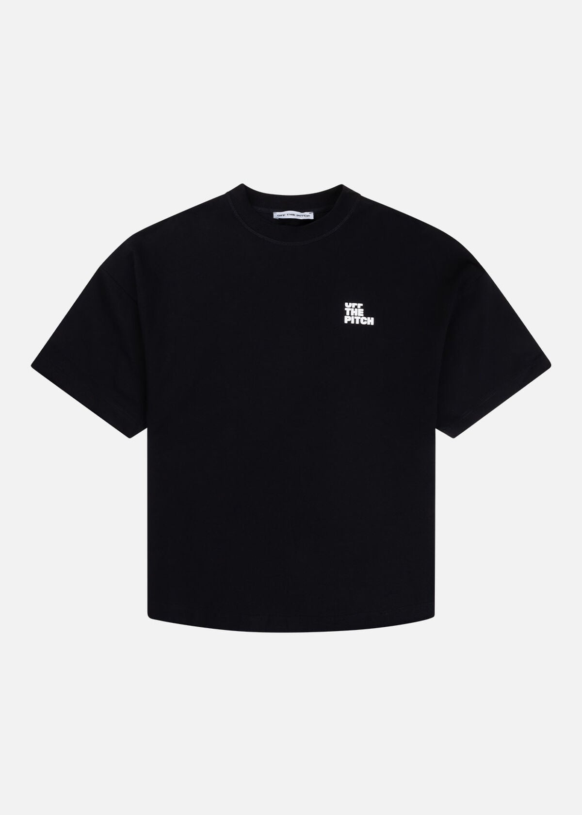 Off The Pitch | Carbon Oversized Tee - Black