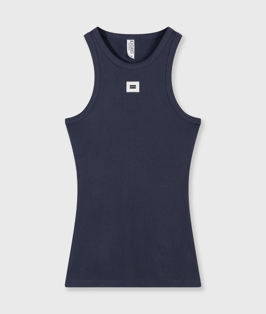 10Days | Tank Top Rib - 1202 Yale Blue
