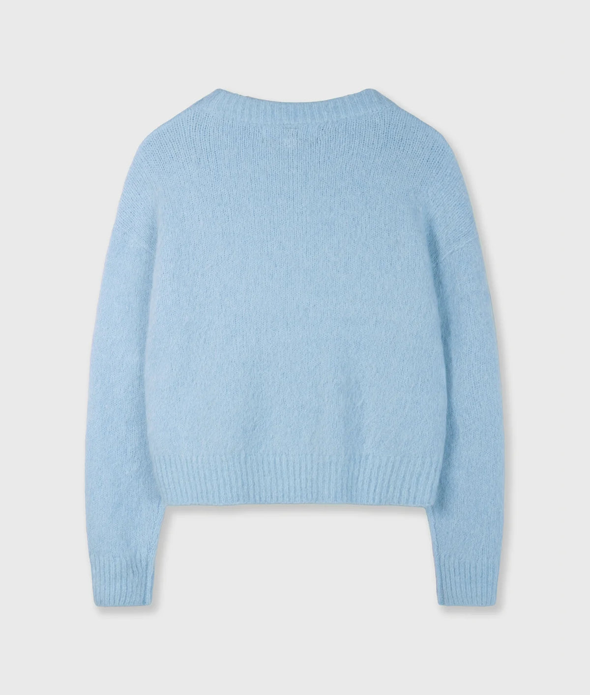10DAYS | Hairy Knit Sweater - Angel Blue