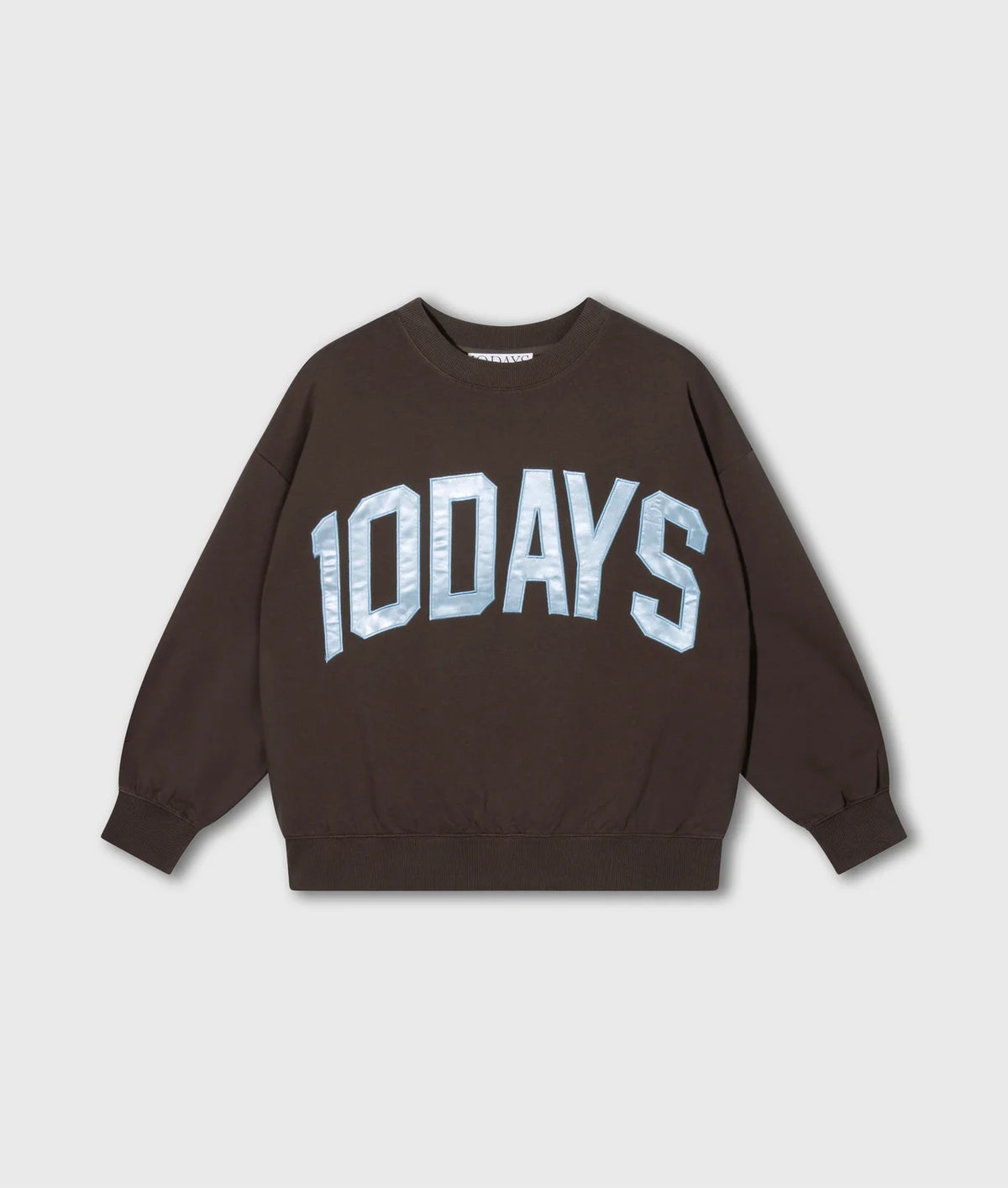 10DAYS | Baseball Sweater - Light Shiitake