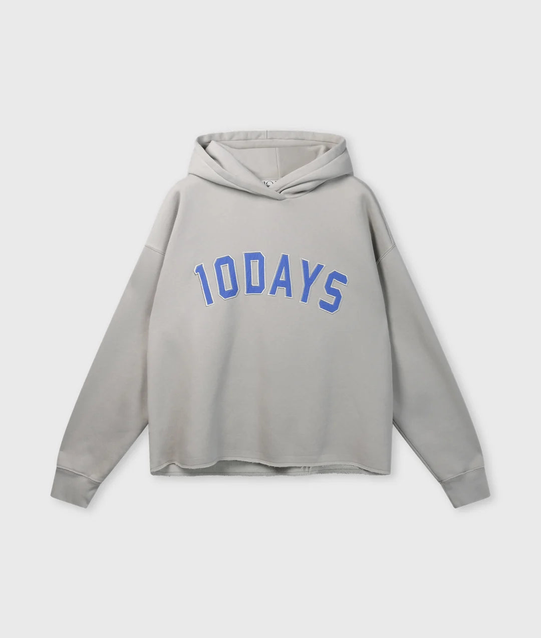 10DAYS | Statement hoodie - Stone