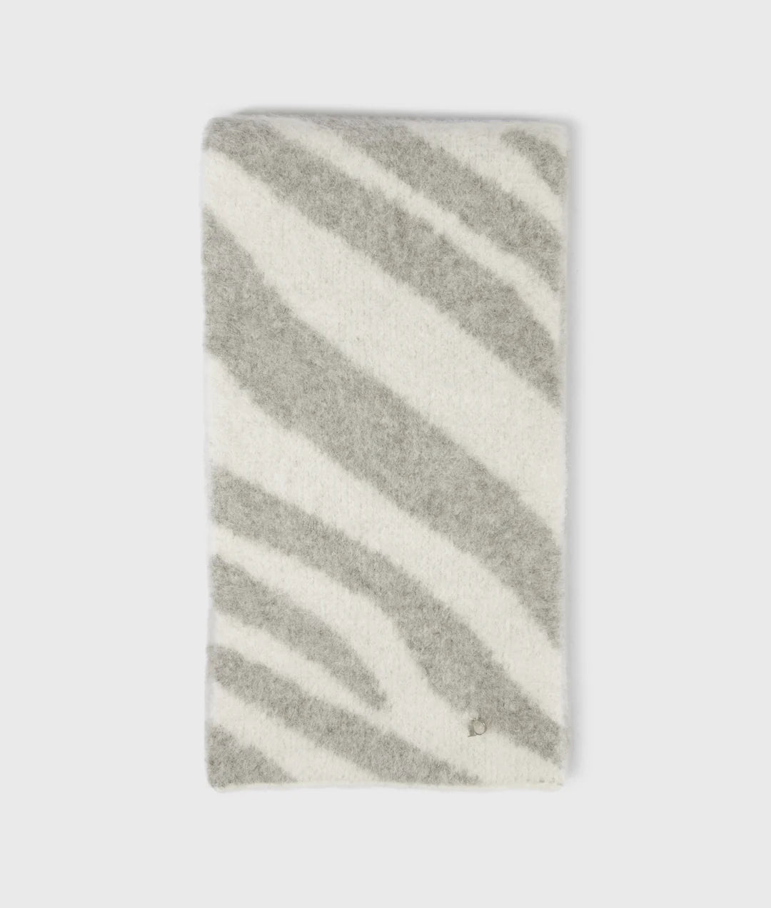 10DAYS | Knit scarf zebra - ecru