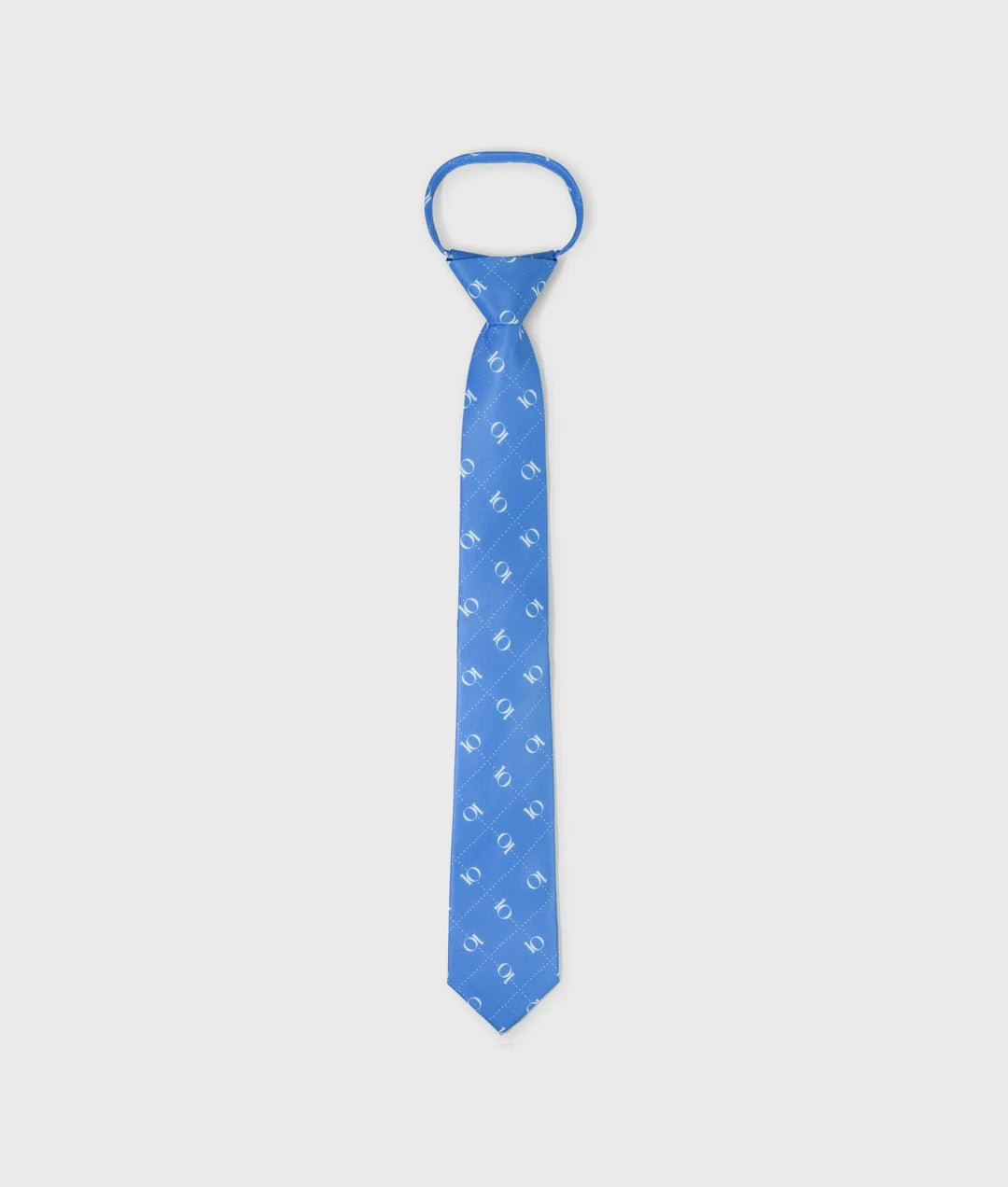 10DAYS | Tie monogram - Ultramarine