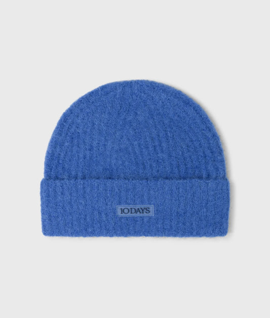 10DAYS | Hairy Beanie - Ultramarin