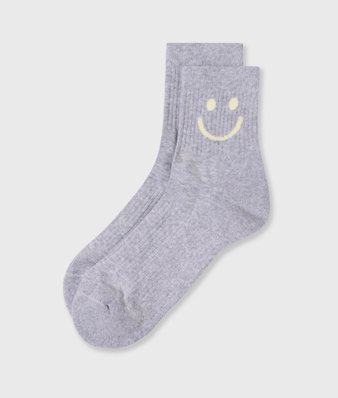 10DAYS | Socks Smile - White grey