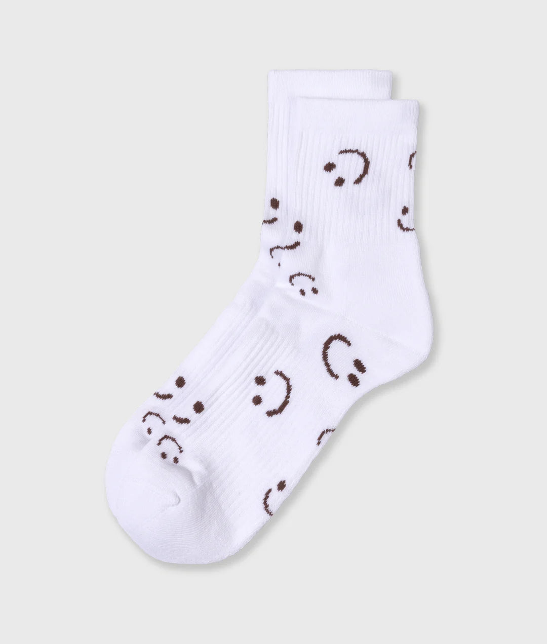 10DAYS | Socks all-over smile - White