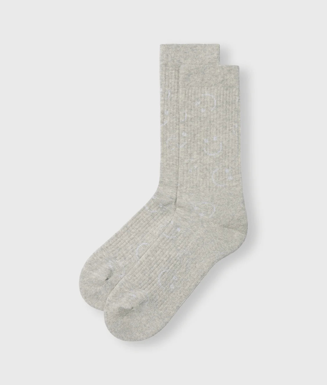 10DAYS | Socks All-Over Smile - Light Grey (20-937-5204)