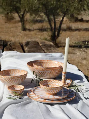 Lenta Living | Tapasschaaltje Pomegranate - Peach