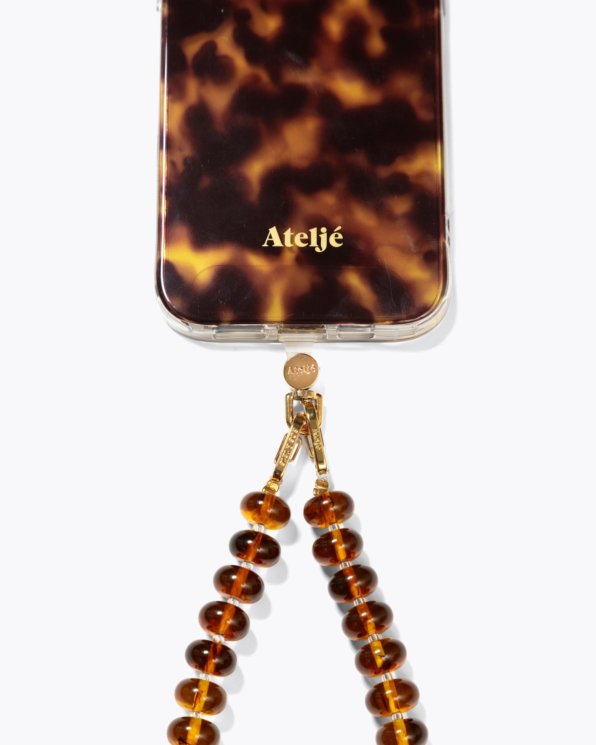 Ateljé | Phone Cord Connector - Gold/Silver