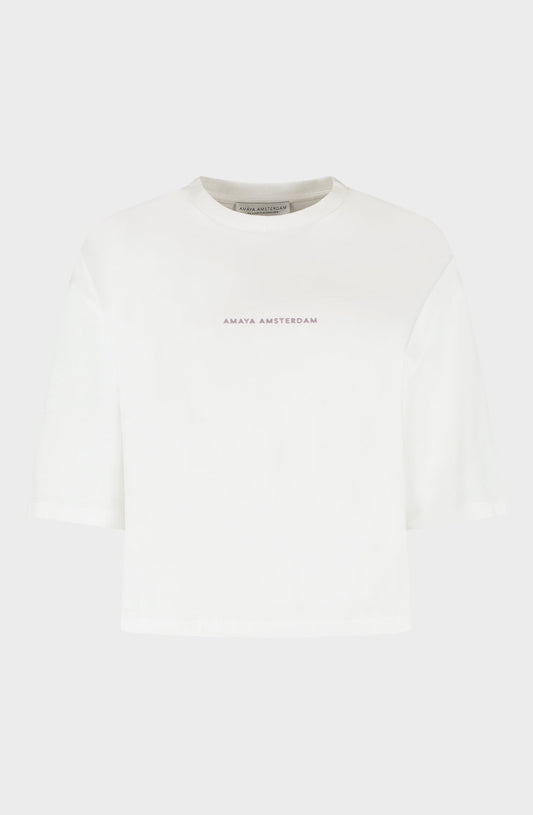 Amaya Amsterdam | Baylie T-Shirt - White