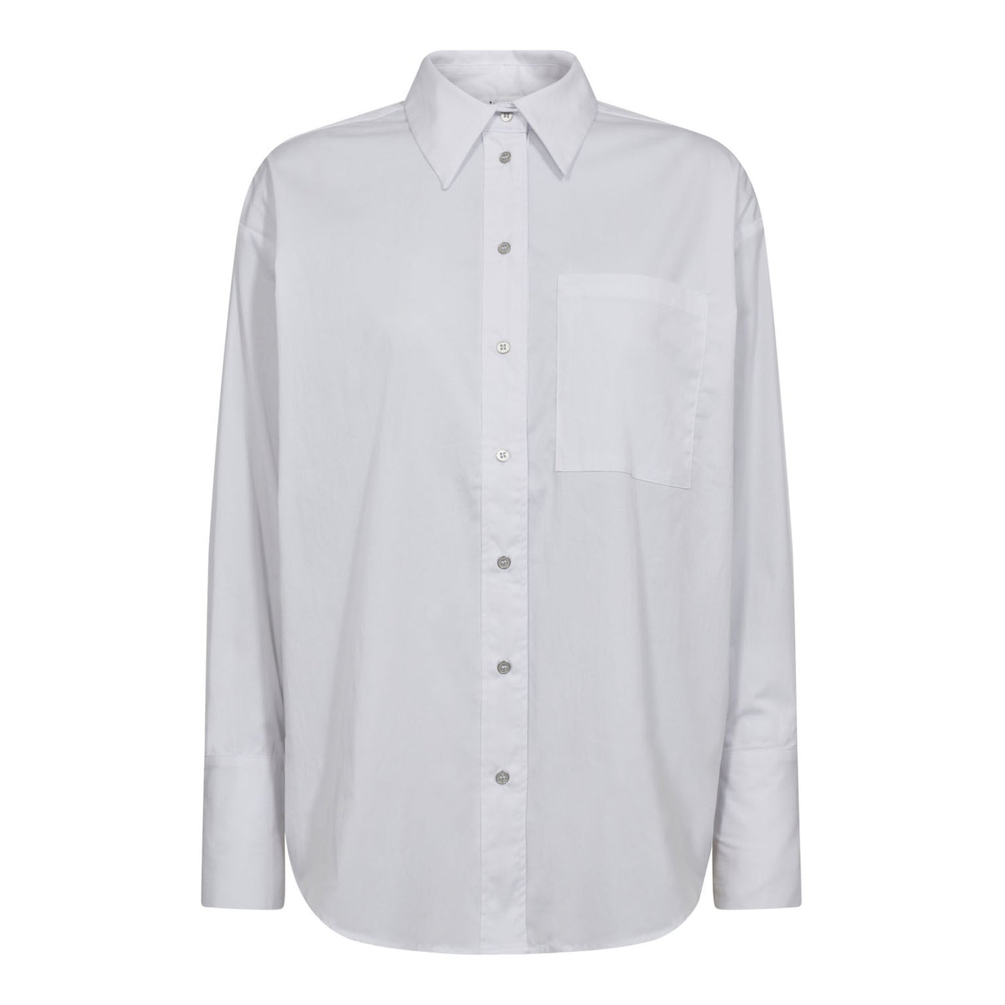 Co'couture | PoppyCC Cuff Shirt - White (35928)