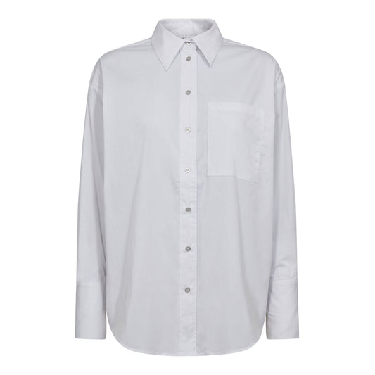 Co'couture | PoppyCC Cuff Shirt - White (35928)