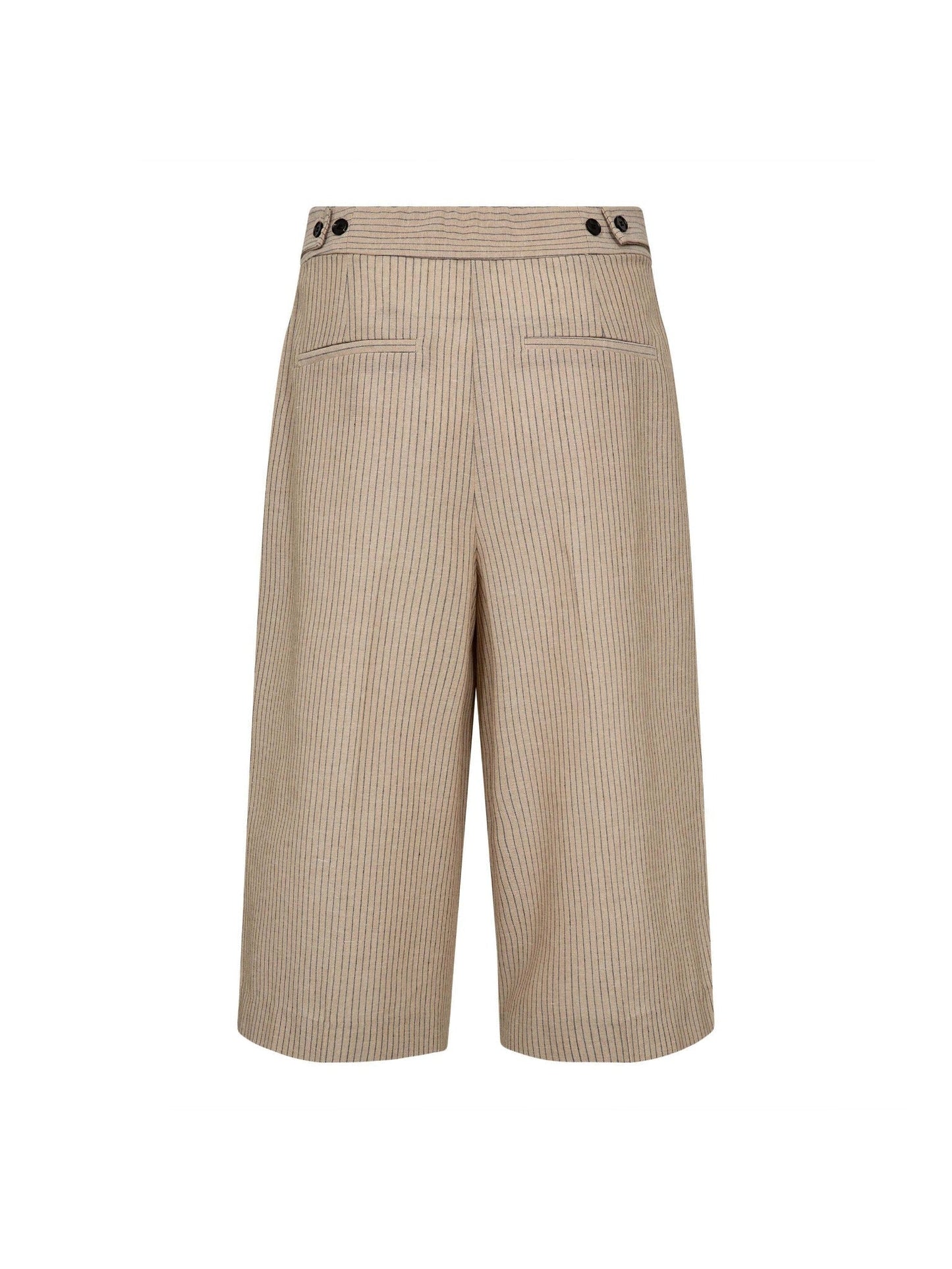 Co'couture | NadineCC Pleat Bermuda - Bisquit (41169)