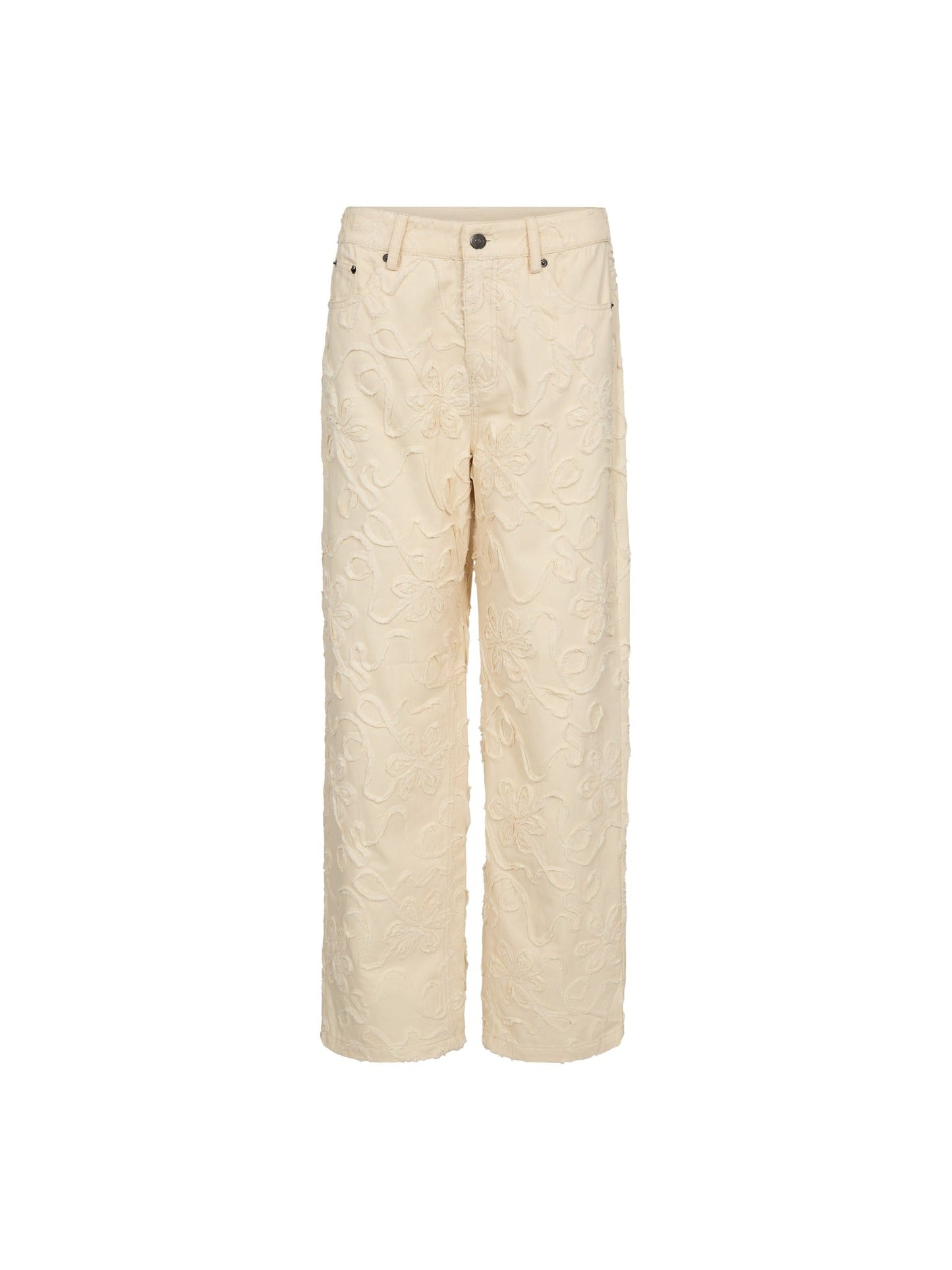 Co'couture | EltonCC Flower LL Pant - Bone (41203)