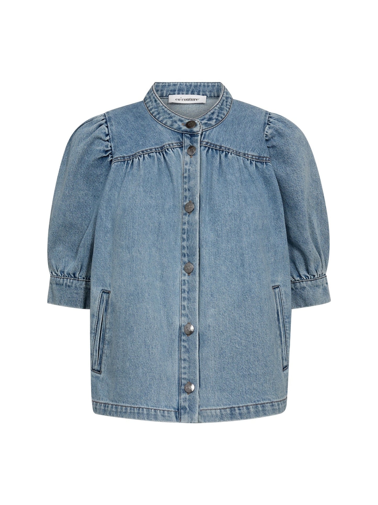 Co'Couture | AsjaCC Denim Blouse - Denim Blue (45140)