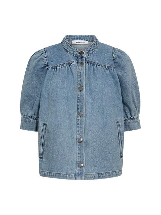 Co'Couture | AsjaCC Denim Blouse - Denim Blue (45140)