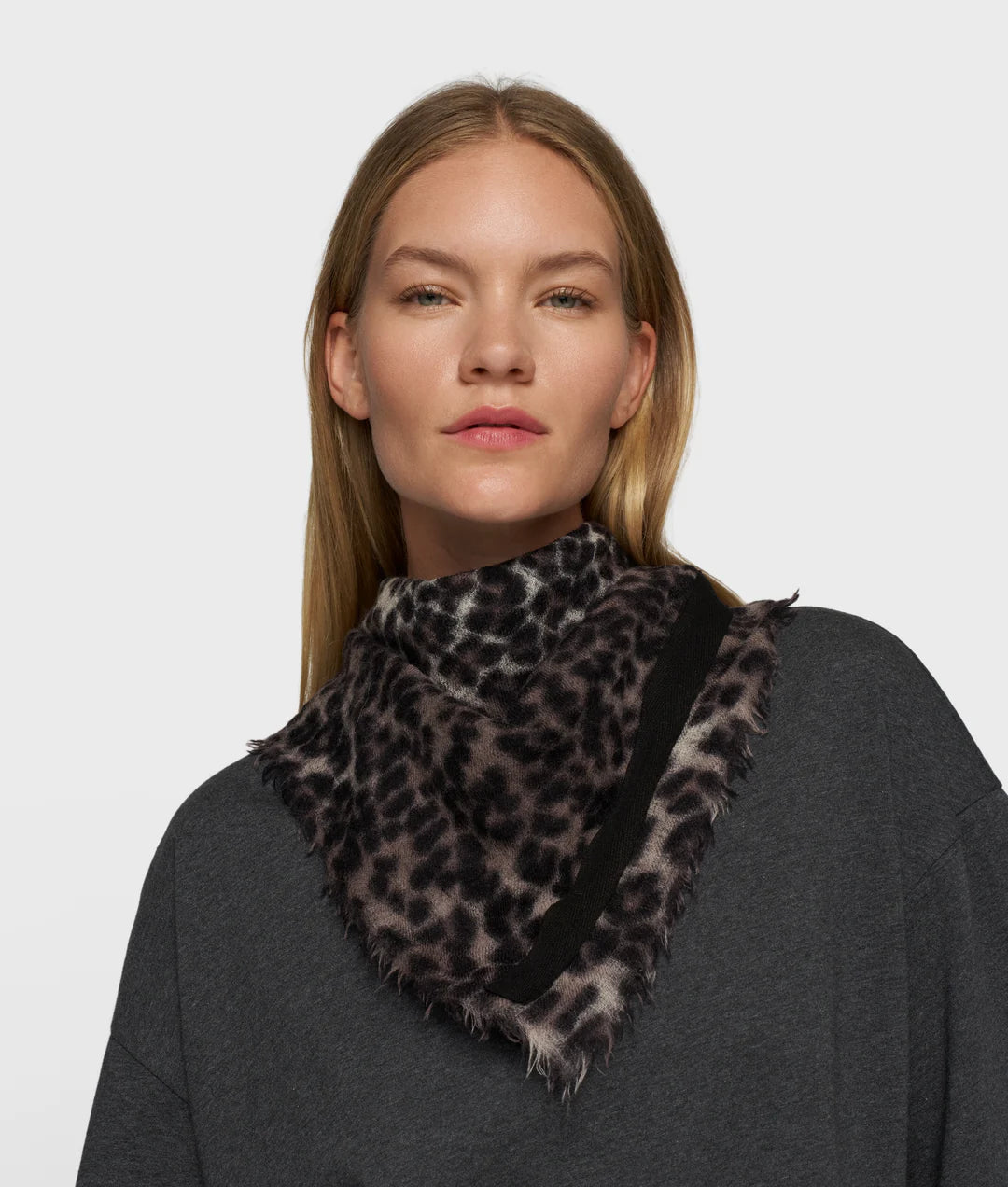 10DAYS | Wool Bandana Leopard