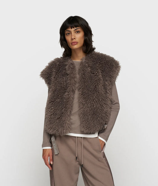 10DAYS | The Bobbie Gilet - Moonrock (20-500-5204)