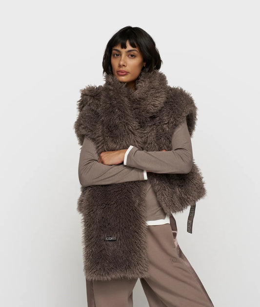 10DAYS | Furry Scarf - Moonrock (20-914-5204)