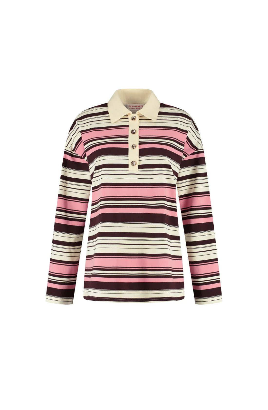 Studio Amaya | Lucky Polo Trui - Multi Print