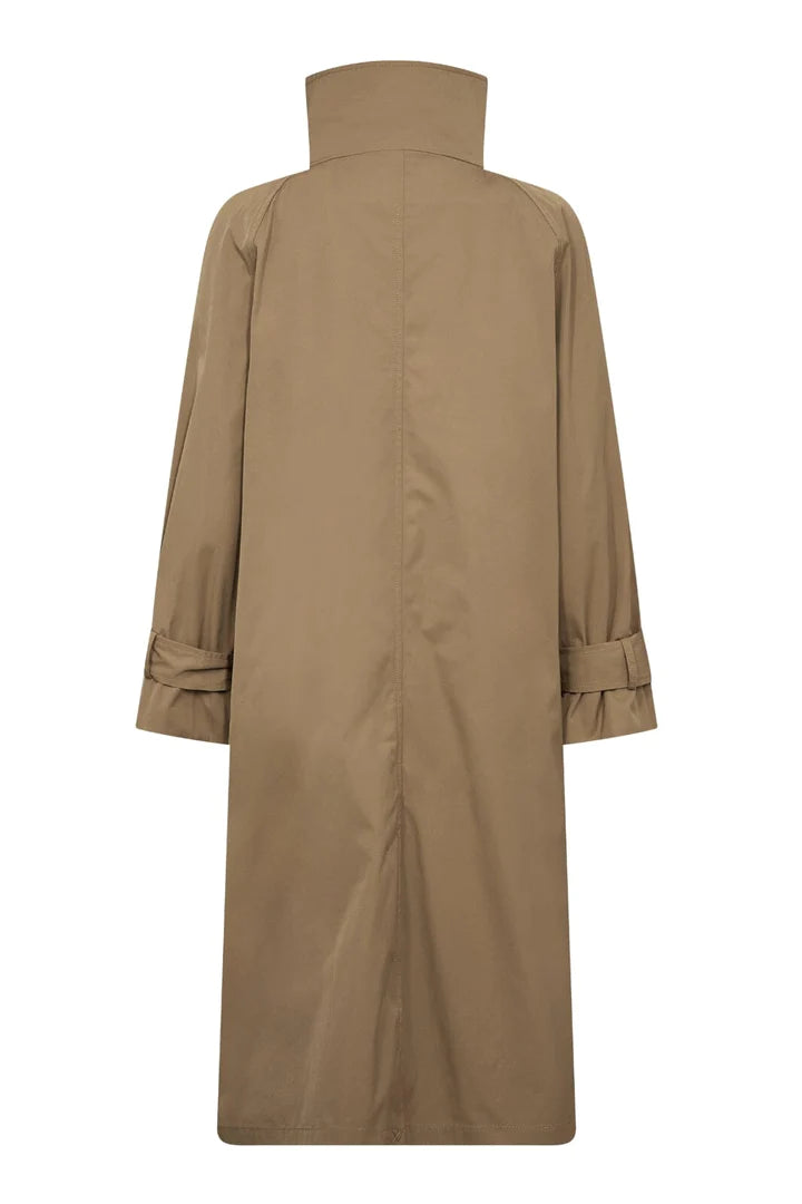 Co'Couture | FrancisCC Oversize Coat - Khaki