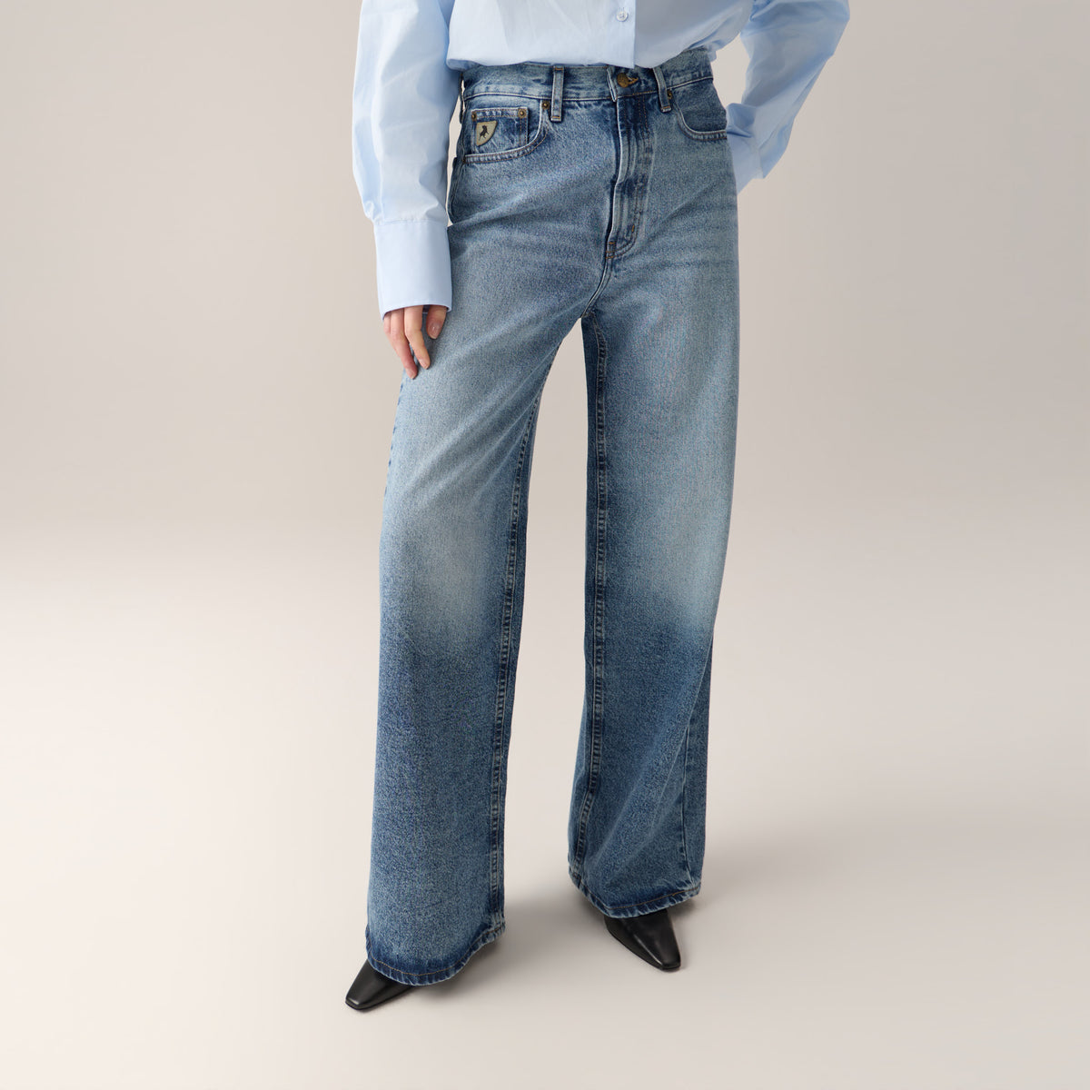 Lois Jeans | Skater Loose - Coal Stone