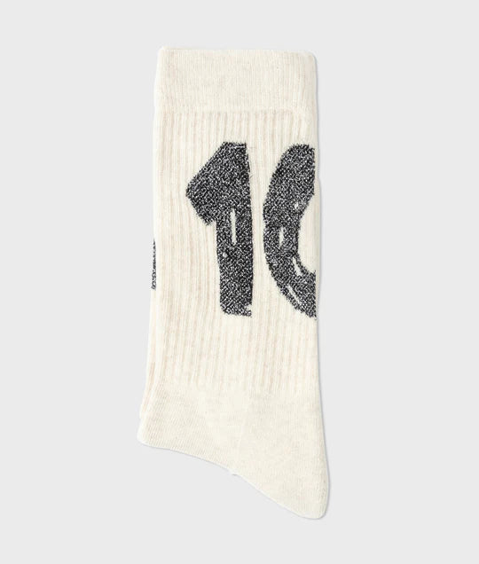 10Days | Socks 10 - Soft White Melee