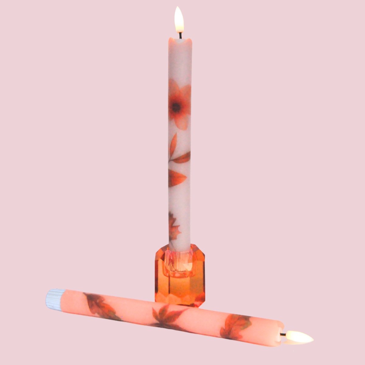 FÍ Dokkum | LED Pillar Candle Wild Flower - Per Stuk