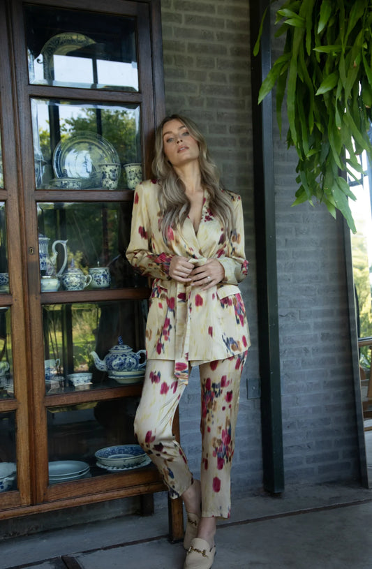 Amaya Amsterdam | Lisa Blazer - Multi Print