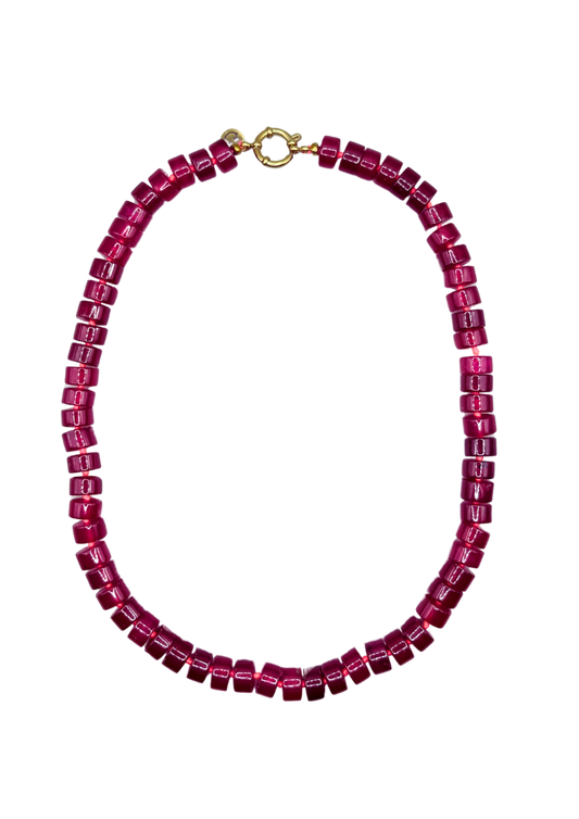 Bonnie Studios | Phil Burgundy Necklace