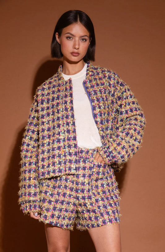 Studio Amay | Fleur Bomber - Multi Print