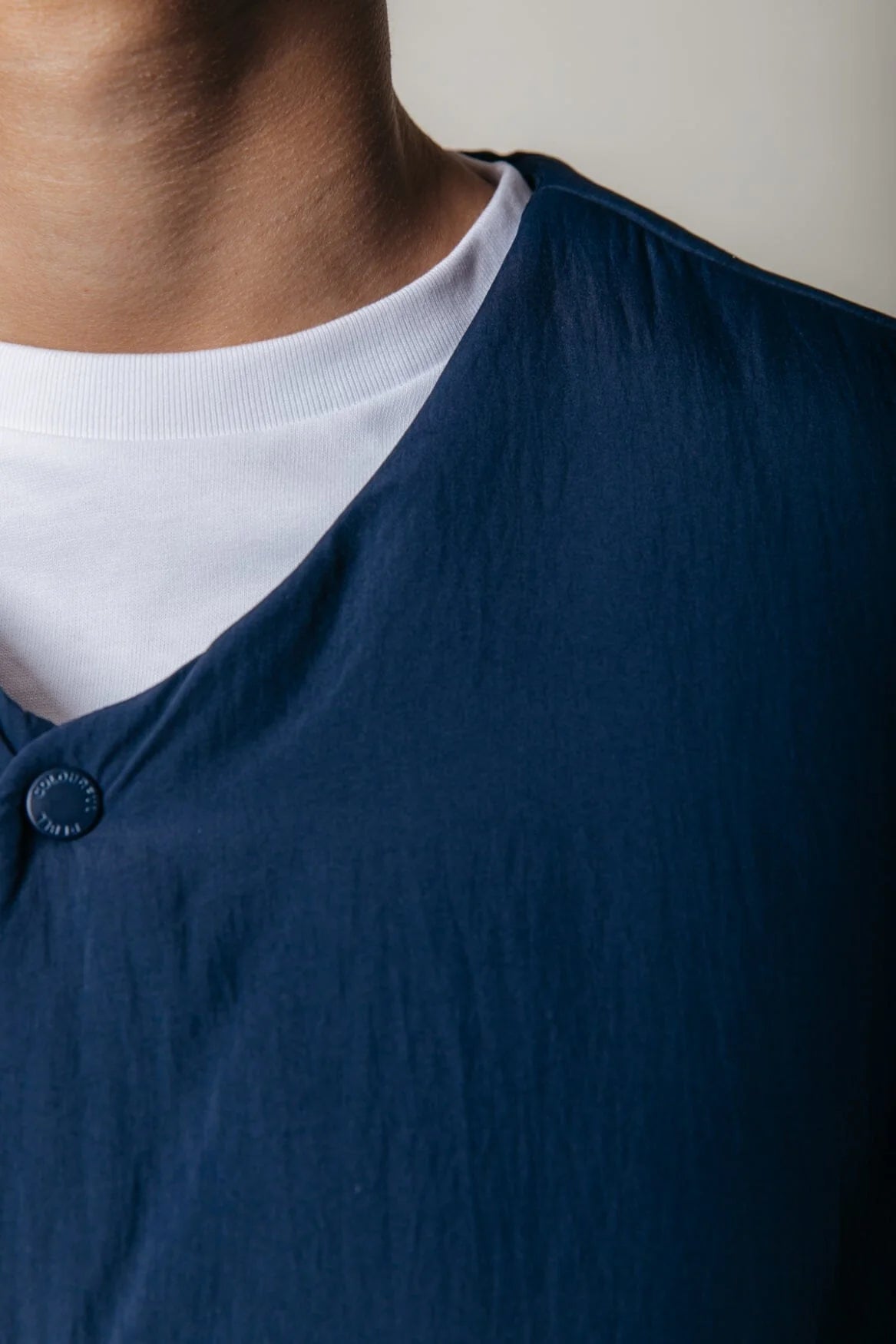 Colourful Rebel | Dion Clean Bodywarmer - Deepest Blue