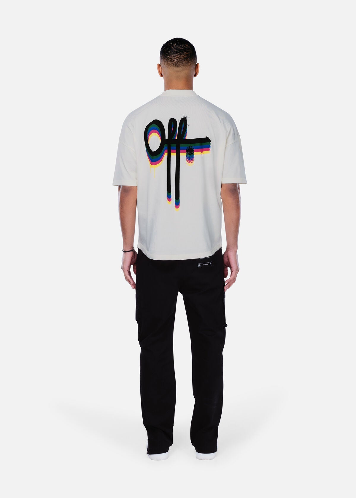 Off The Pitch | Carbon Oversized Tee - Off White