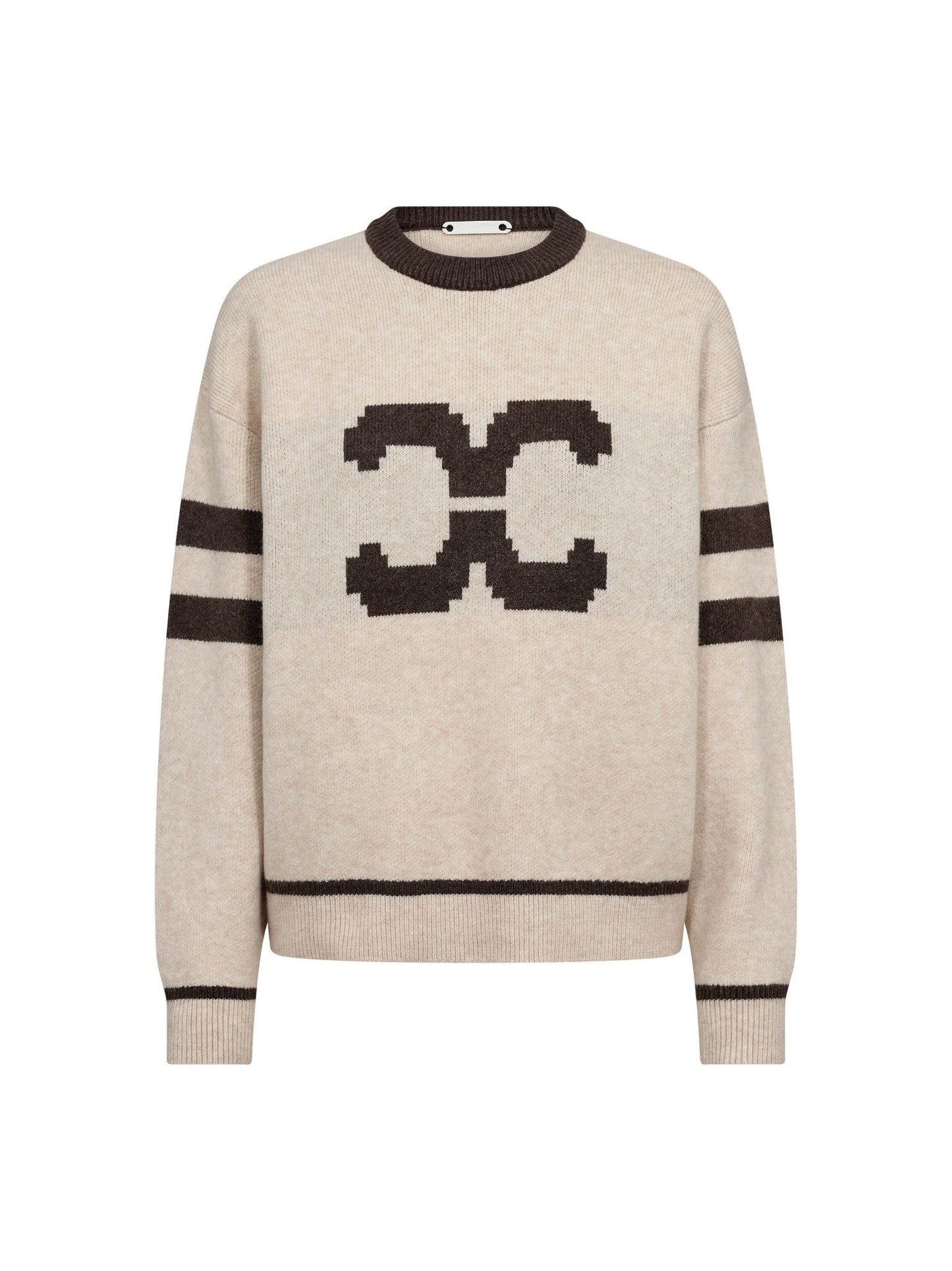 Co'Couture | RowCC Coco Logo Knit - Creme (500085)