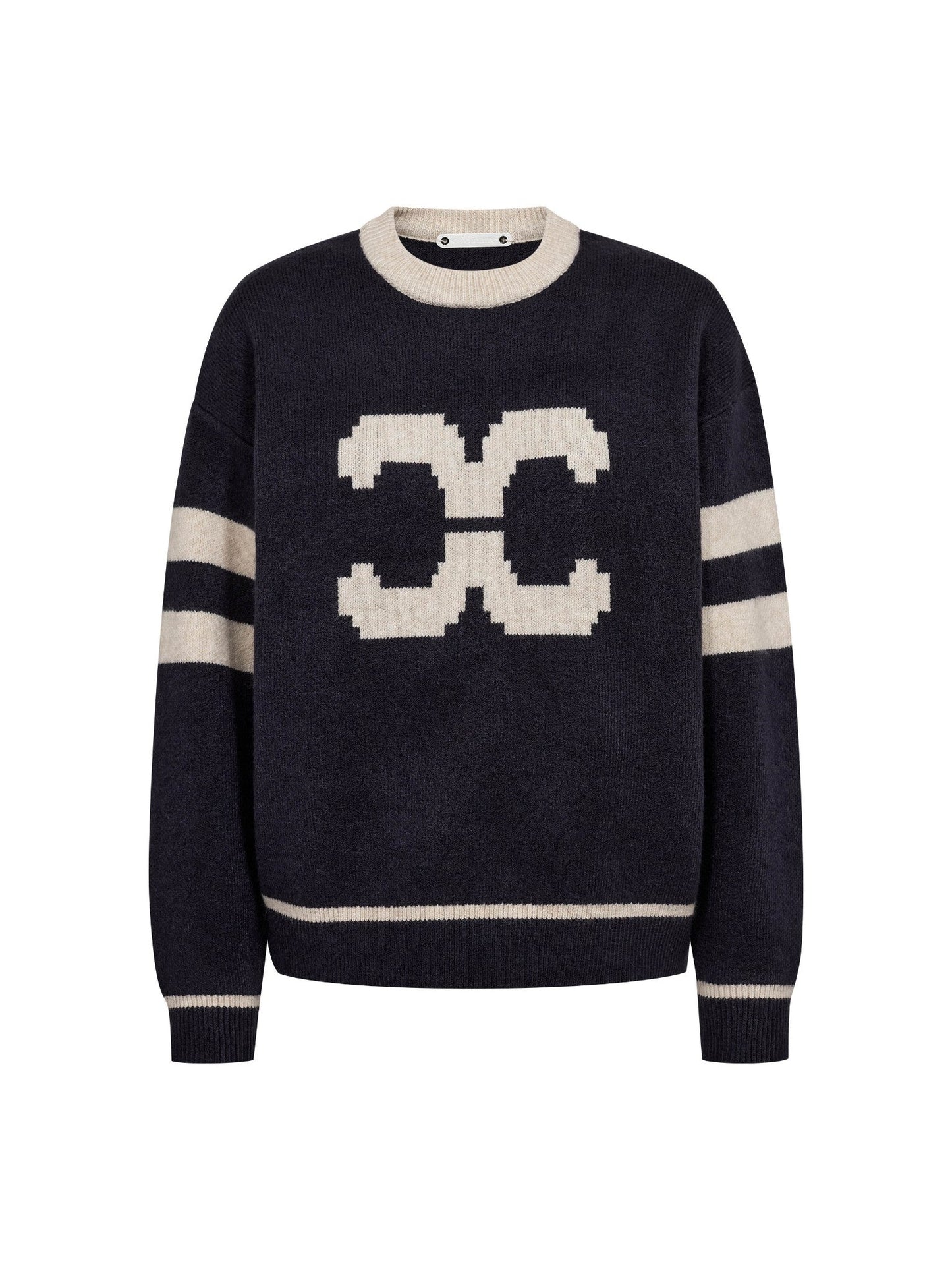 Co'Couture | RowCC Coco Logo Knit - Navy (500085)