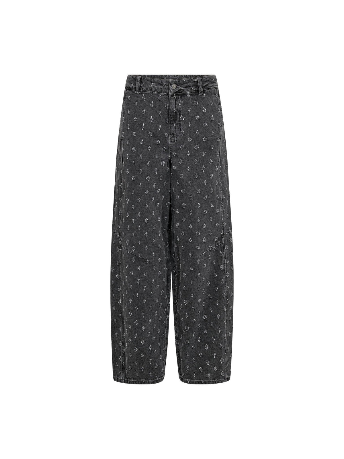 Co'Couture | DerriCC Dot Jeans - Mid Grey