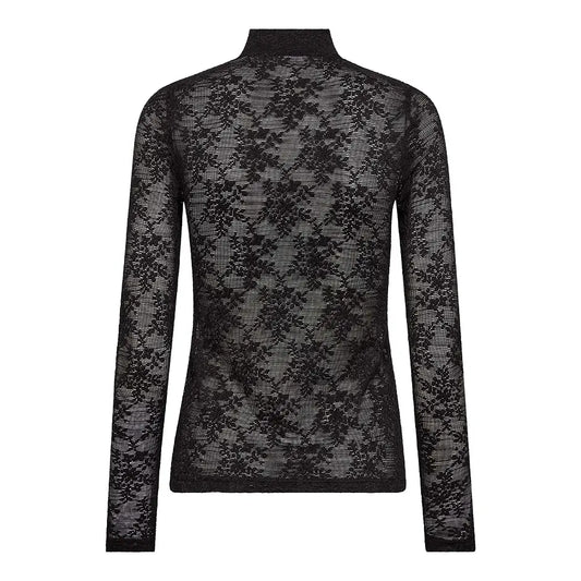 Co'Couture | BirtaCC Turtleneck Blouse - Black