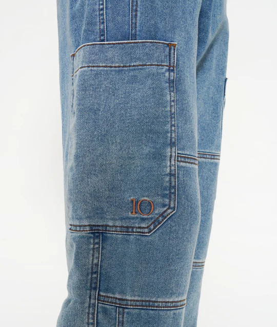 10Days | Soft Denim Workwear Pants