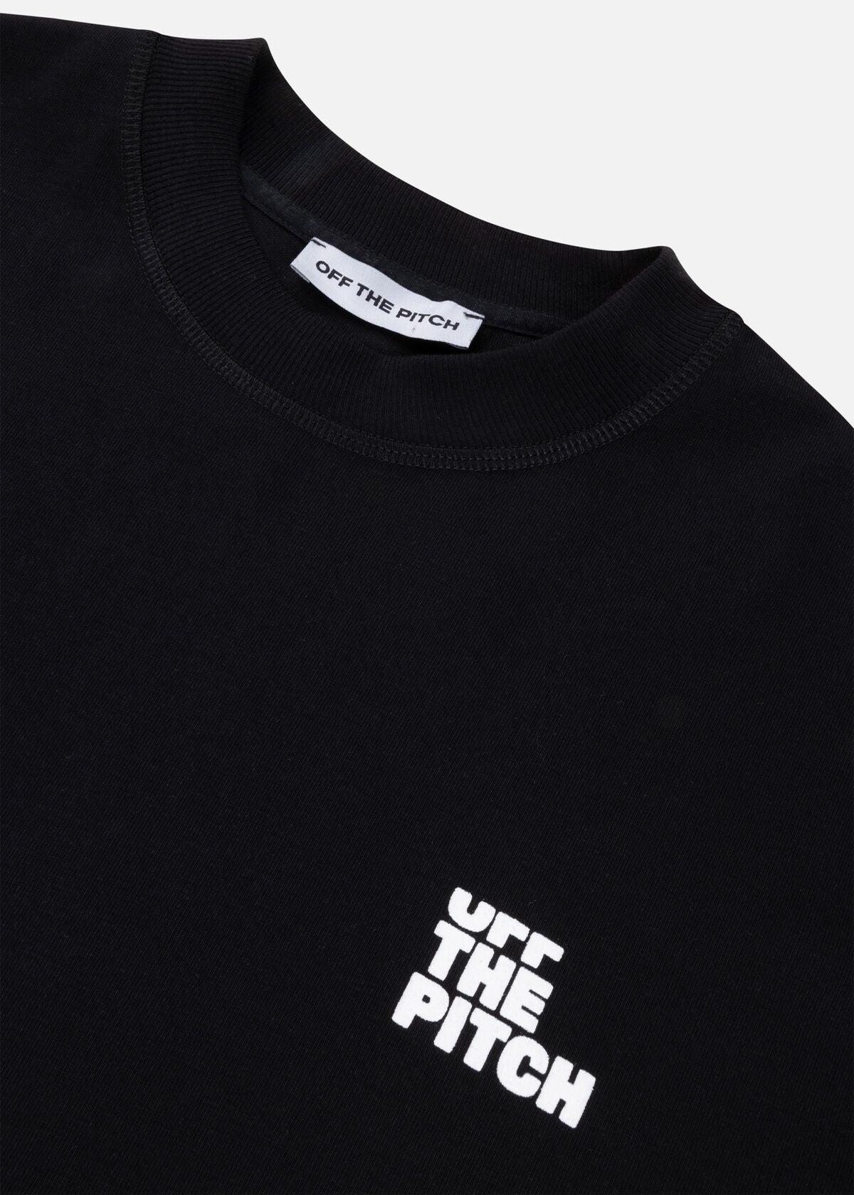 Off The Pitch | Carbon Oversized Tee - Black