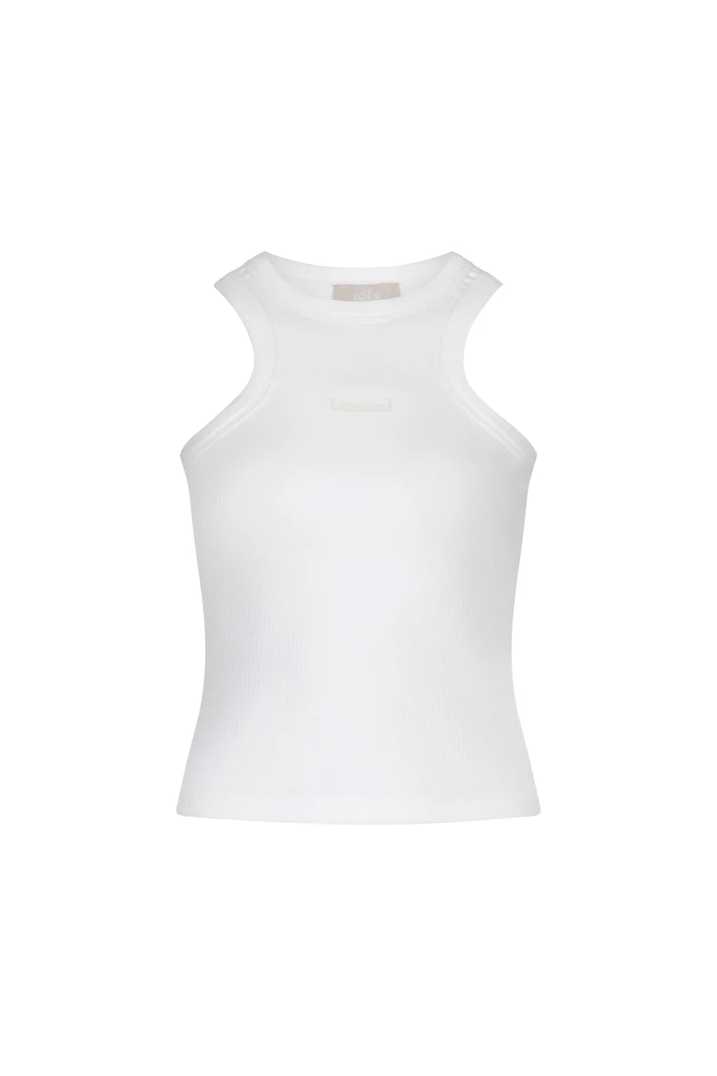 The Lola Club | Jolie Singlet - Crispy White