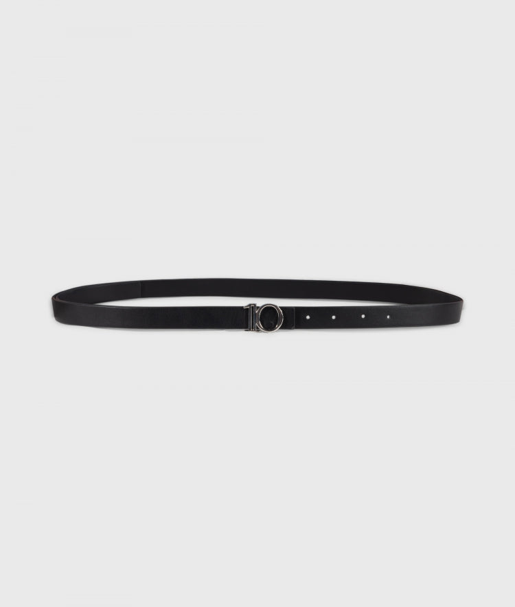10DAYS | The Monogram Belt - Black